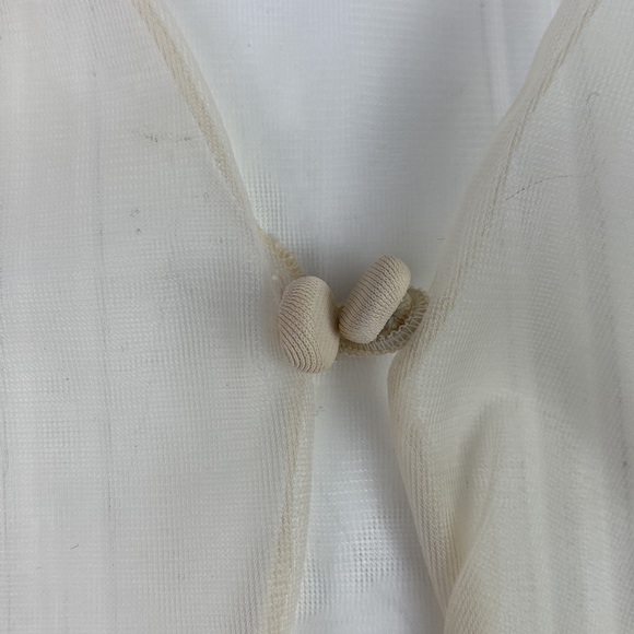 Vintage Vanity Fair lace and nylon nightie with sleeveless matching robe… - Picture 13 of 14